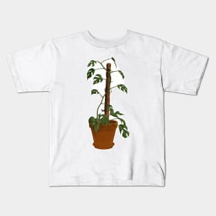 Philodendron Ginny Kids T-Shirt